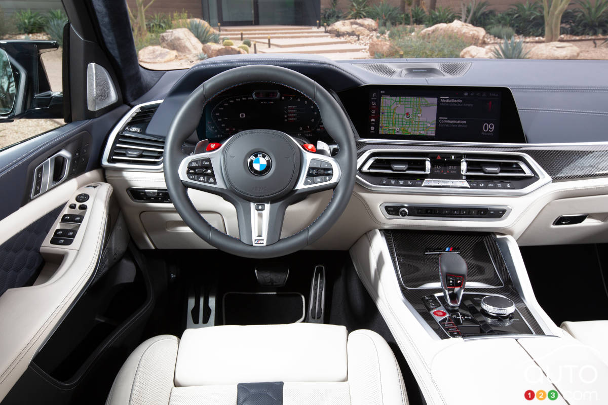 BMW X6 M Competition, intérieur